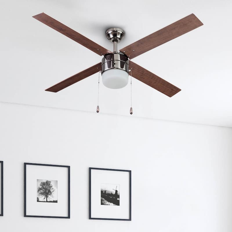 52" Prominence Home Chism Indoor Ceiling Fan, Espresso Bronze - 52