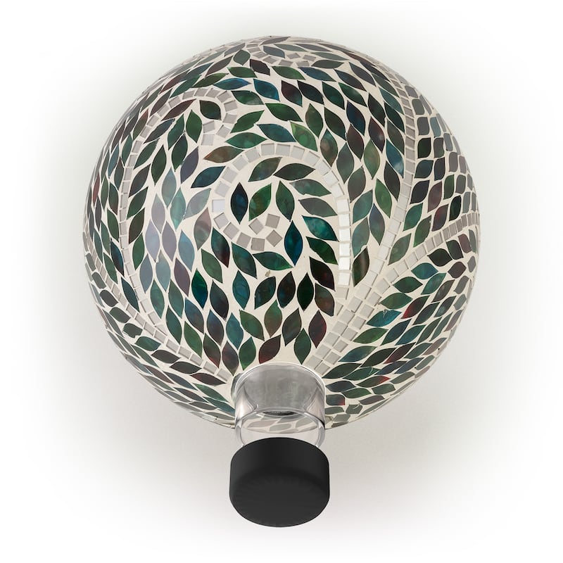 10-inch Purple Mosaic Gazing Ball