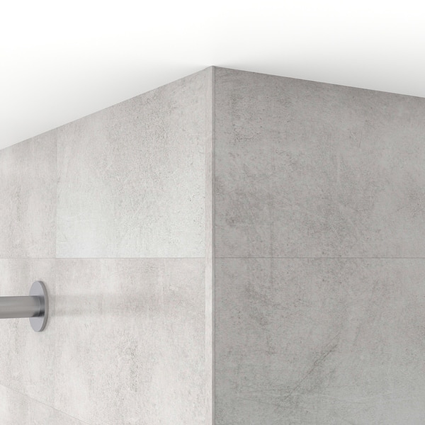slide 2 of 2, Epiphany Edge Trim 94 in. H Concrete Grey