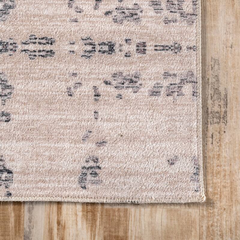 Nuloom Ariana SpinClean Machine Washable Abstract Area Rug