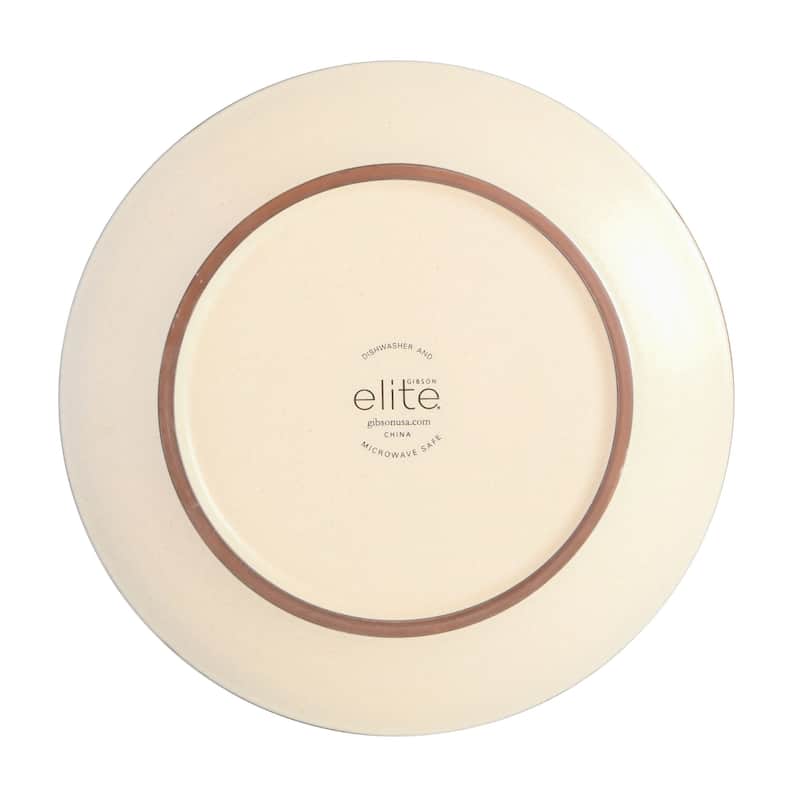 Gibson Elite Contempo Classic 16-Piece Double Bowl Dinnerware Set