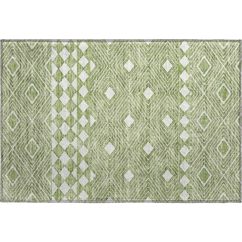 Premium Washable Super Soft Geo Prints Mayfield Rug