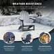 preview thumbnail 43 of 156, Aderson Outdoor Poly Adirondack Chair With Ottoman And Side Table 12-Piece Set