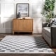 preview thumbnail 12 of 21, Nuloom Naya SpinClean Checkered Machine Washable Area Rug