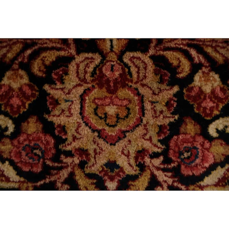 Hand Knotted Oriental 100% Wool Carpet Traditional Floral Red Mahal Area Rug - 13' 10'' X 10' 4''