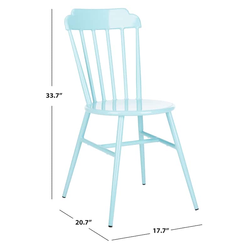 SAFAVIEH Outdoor Shaylee Stackable Side Chair - 18Wx21Dx34H