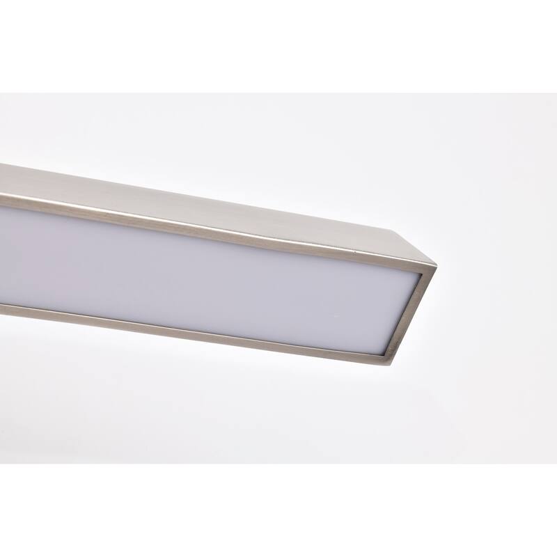 Mila 2 Foot LED Picture Light 3 CCT Selectable Brushed Nickel Finish Acrylic Lens - Brushed Nickel