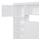 preview thumbnail 29 of 43, Queen Wooden Bed with Storage and Outlets - Elegant Grey Design