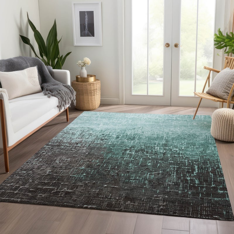Premium Washable Super Soft Casual Ombre Mayfield Rug