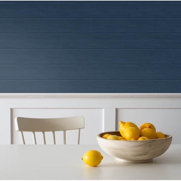 Reedley Coastal Blue Shiplap 18 X 20 5 Peel Stick Wallpaper Roll Overstock 32161934 Peel and stick wallpapers can be removed later in a flash. usd