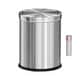 Stainless Steel Trash can,Bathroom Garbage can with lid，Small Trash Can ...