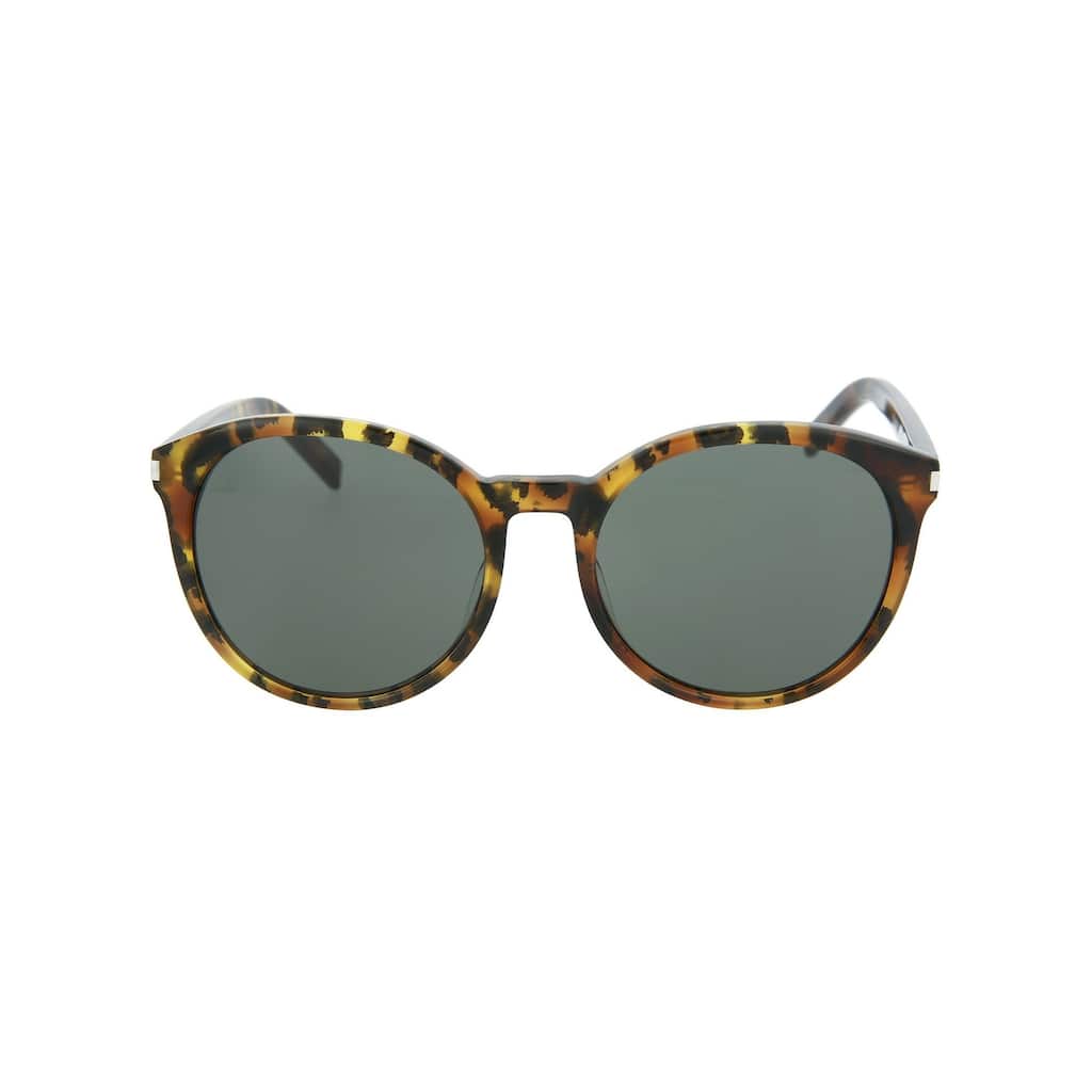 Saint Laurent Round-Frame Acetate Sunglasses