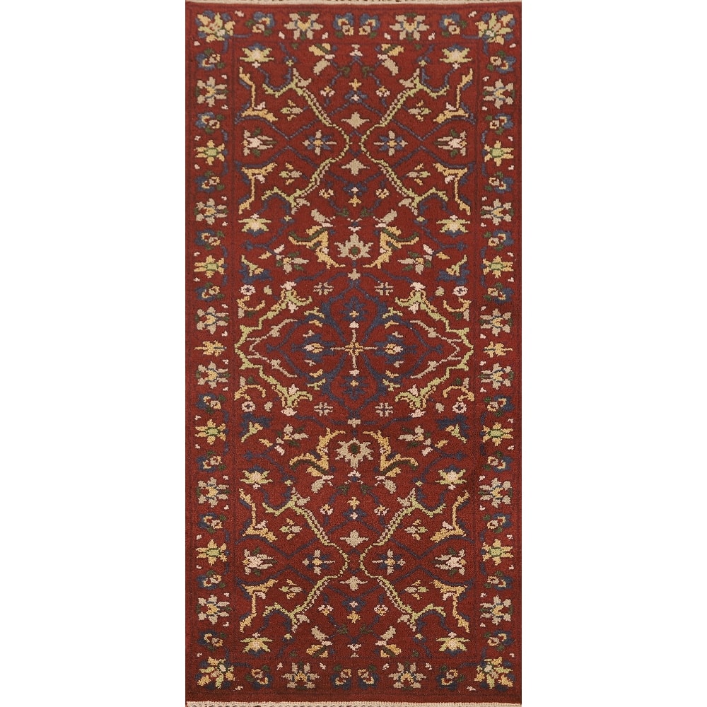 Heriz Serapi Oriental Accent Rug Wool Carpet - 2'6" x 5'10"