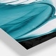 preview thumbnail 5 of 11, Designart 'Chambered Nautilus Shell' Oversized Coastal Wall CLock