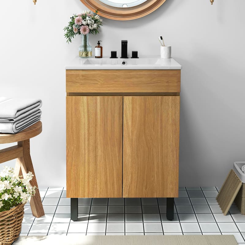 Moasis Bathroom Vanity with Sink Combo Bathroom Cabinet