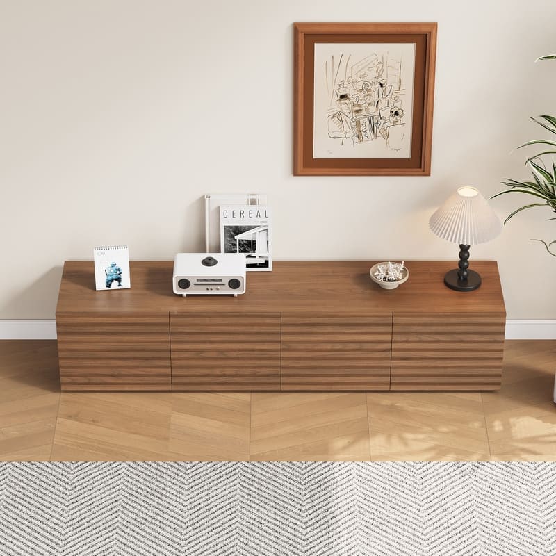 70.87" Mid Century Modern TV Stand for Living Room