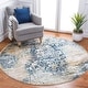 preview thumbnail 6 of 8, SAFAVIEH Skyler Diny Vintage Boho Distressed Rug - Navy/Gold - 5' 5" x 7' 7"