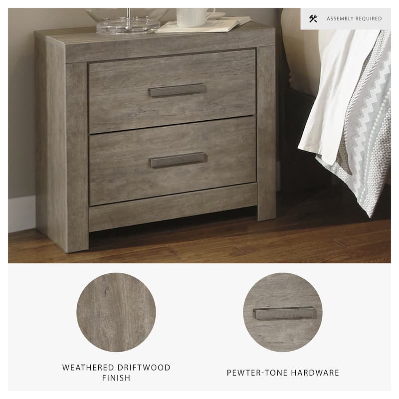 Carbon Loft Balnain 2-drawer Night Stand
