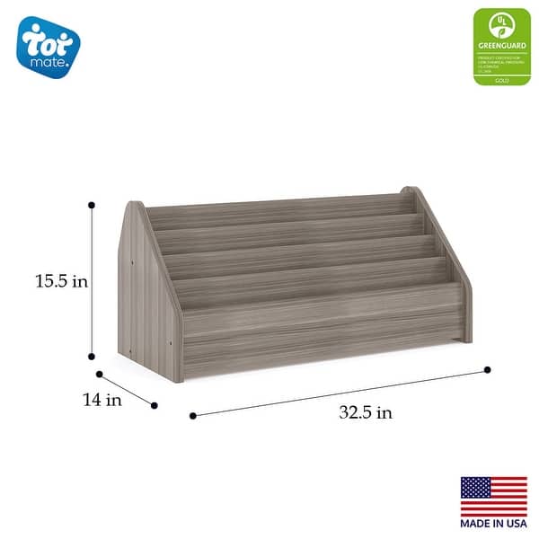 Tot Mate Laminate 4 Level Book Display - 32 1/2" x 14" x 15 1/2"
