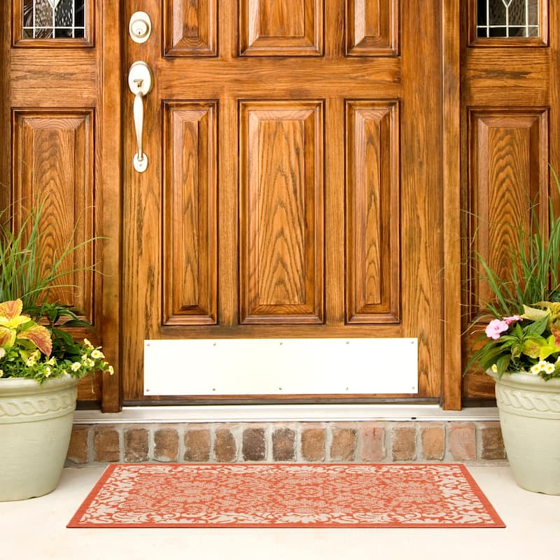 SAFAVIEH Courtyard Peggie Indoor/ Outdoor Patio Backyard Rug