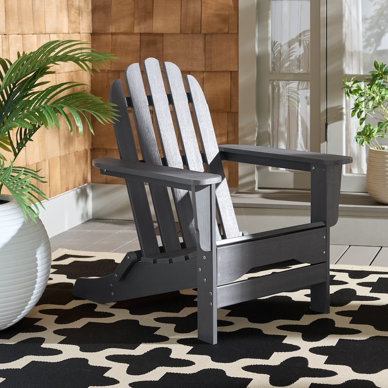 SEI Furniture Carla Adirondack Chair - 29"W x 36"D x 36"H - Grey