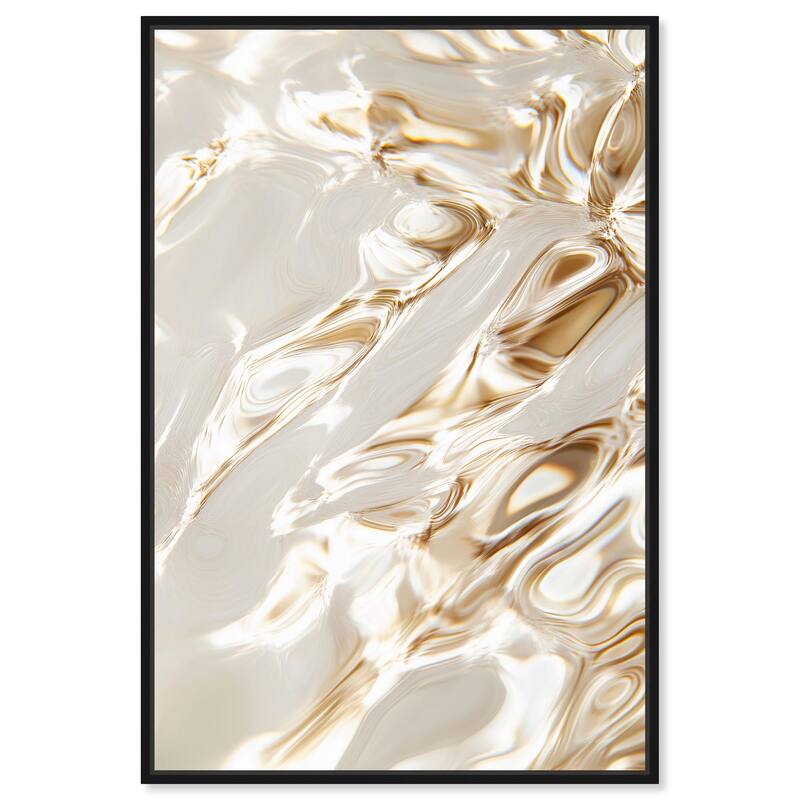 Light Reflections II Canvas by Art Remedy - Black - 20" x 30"