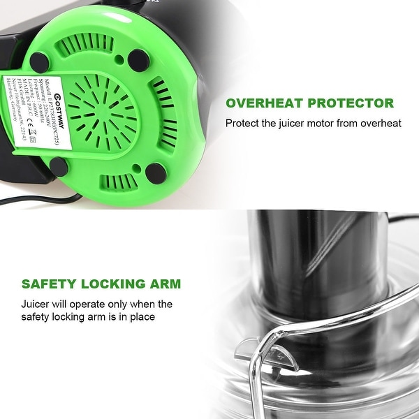 Costway fruit clearance juicer
