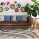 preview thumbnail 9 of 17, Hand-Tufted Kaci Wool / Viscose Rug (5' x 8') Brown - 5' x 8'