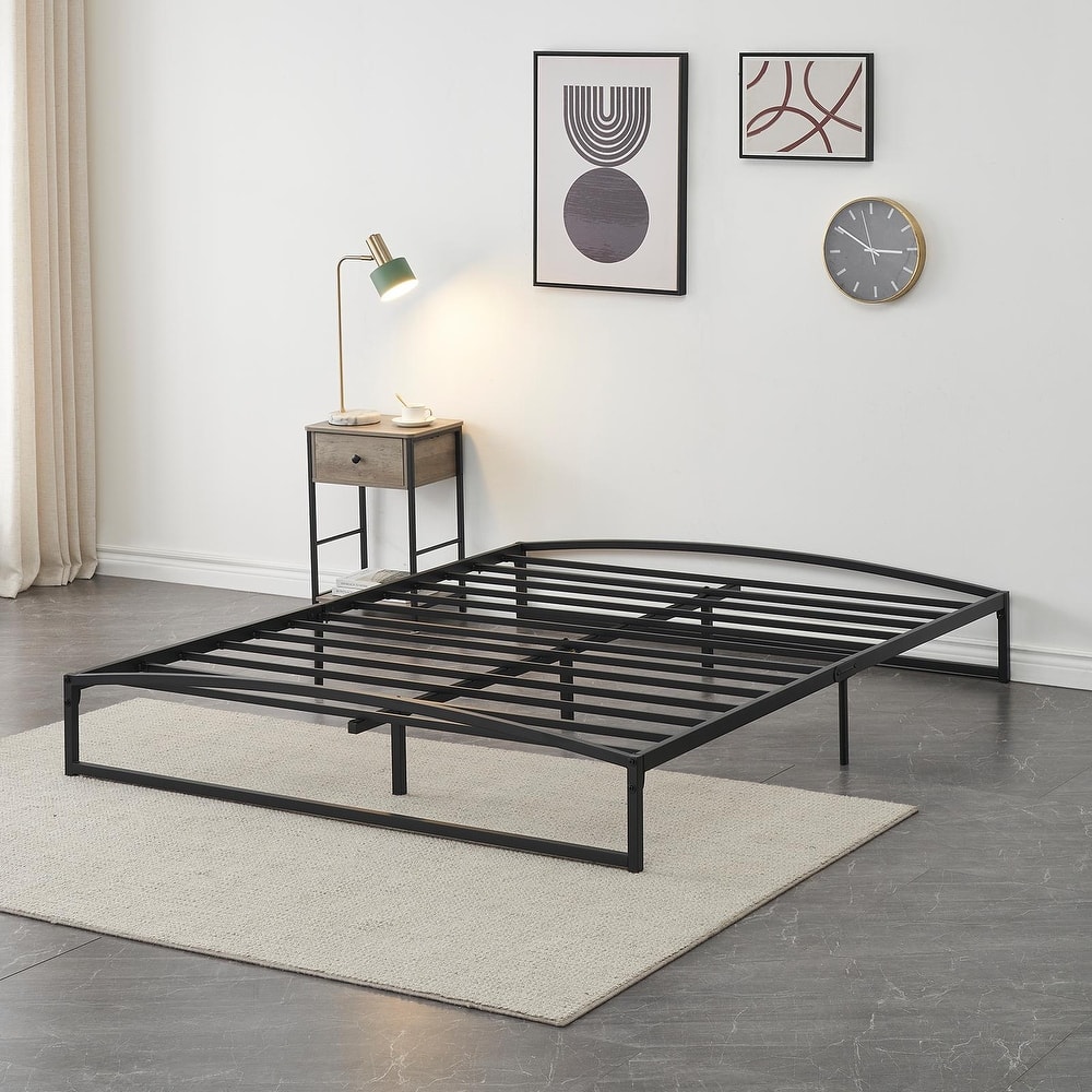 6 Inch Metal Platform Low Profile Bed Frame