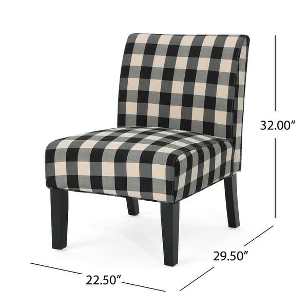 Kassi Contemporary Fabric Slipper Accent Chair by Christopher Knight Home