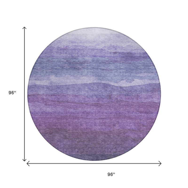 HomeRoots Abstract Modern Rectangle Outdoor Rug