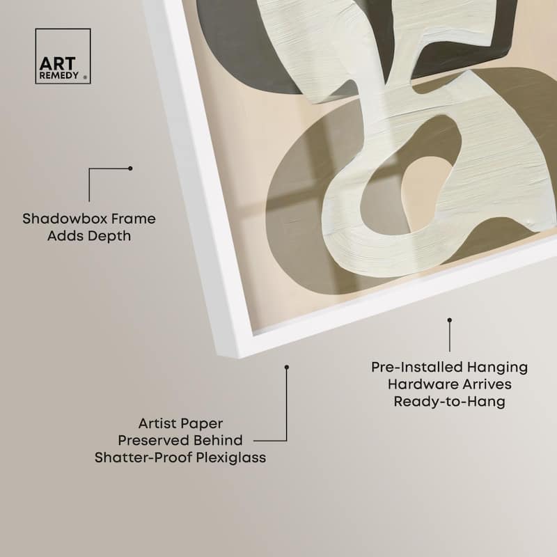 Shapes of Sage II Shadowbox by Art Remedy