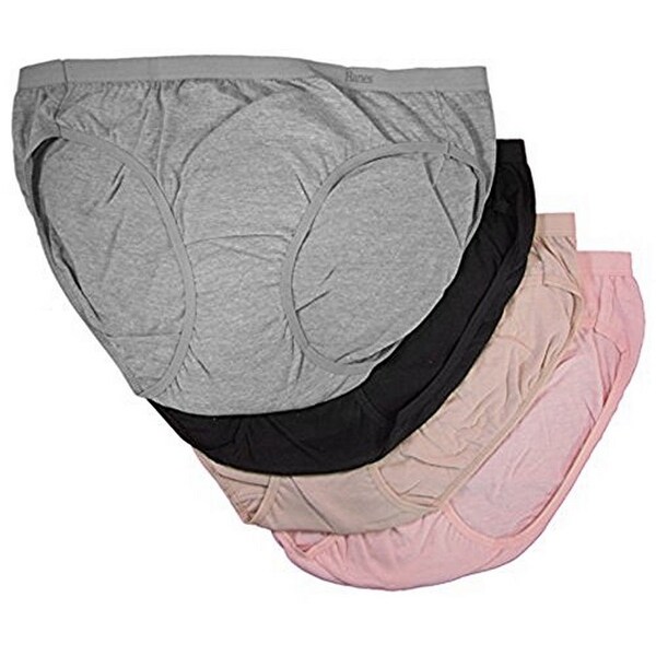 Hanes Women/'s Premium Pure Comfort Bikinis