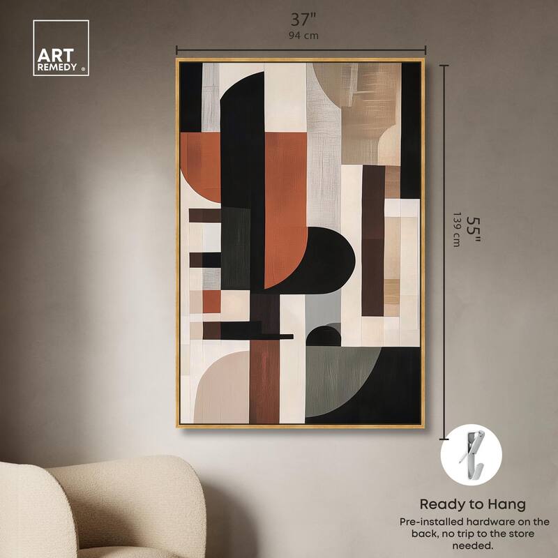 Jahns' Abstraction I Canvas by Art Remedy