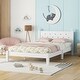 preview thumbnail 2 of 13, Twin Bed with Button-Decoration Headboard and Bed Slats