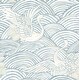 preview thumbnail 1 of 5, A-Street Prints Egret Sky Blue Tidal Dance Wallpaper