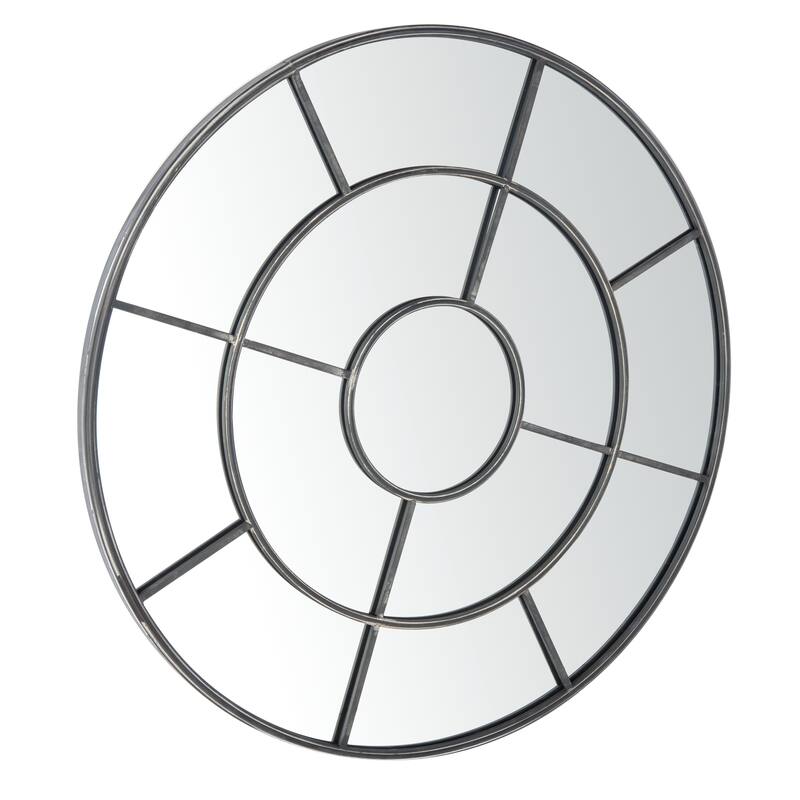 SAFAVIEH Jalisa 36-inch Modern Round Mirror - 36" W x 1.3" L x 36" H