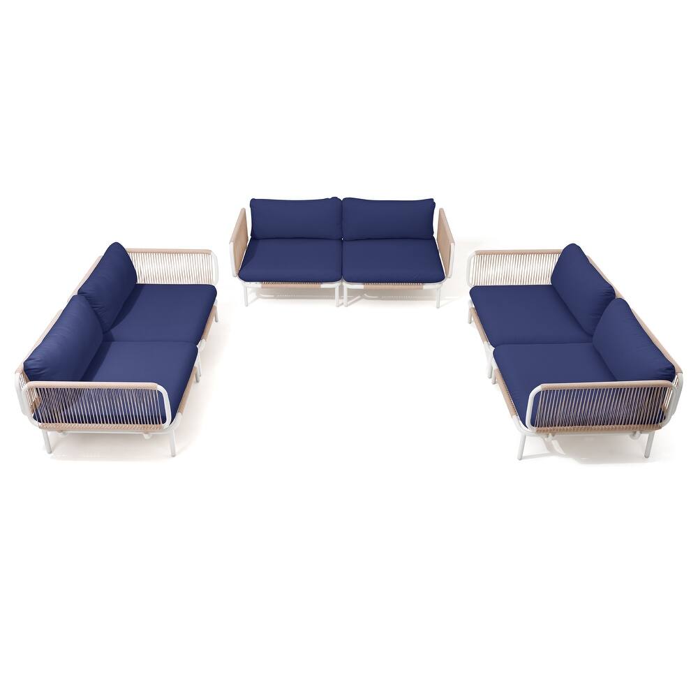 VredHom Outdoor Sectional Sofa Patio Furniture Sets