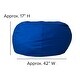 preview thumbnail 47 of 53, Oversized Refillable Bean Bag Chair for Kids and Adults