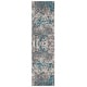 preview thumbnail 42 of 106, SAFAVIEH Monaco Shiloh Boho Abstract Modern Watercolor Area Rug 2'2" x 10' Runner - Grey/Light Blue - Runner