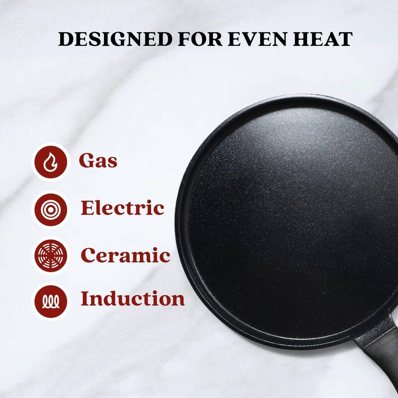 Alva Energy Ceramic Nonstick Griddle Pan Flat Nonstick Cooking Pan