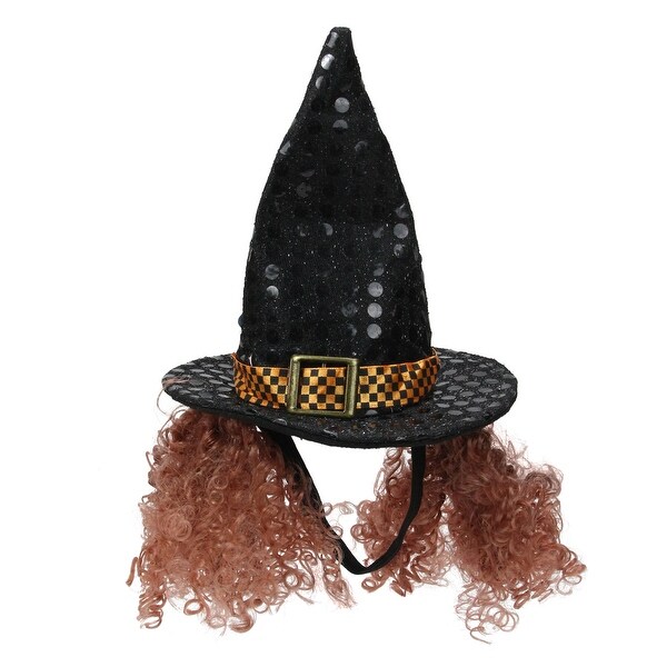 polka dot witch hat
