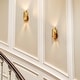 preview thumbnail 16 of 29, Iron Modern Wall Sconce with Novelty Shade and Metal Frame