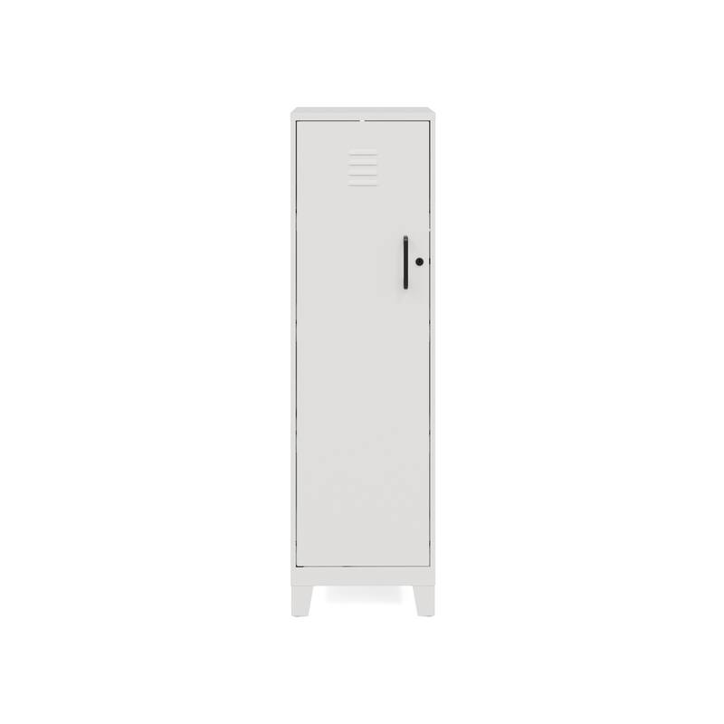 53.38"H 4 Shelf Vented Door Storage Locker Cabinet