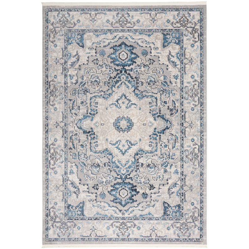 Nourison Geneva Traditional Persian Medallion Area Rug