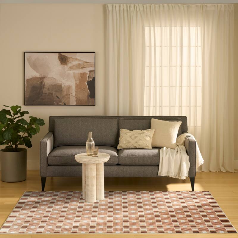 Nourison Nordic Indoor only Geometric Area Rug