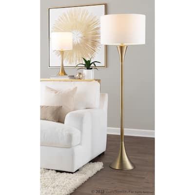 Porch & Den Bakkom 65" Metal Floor Lamp