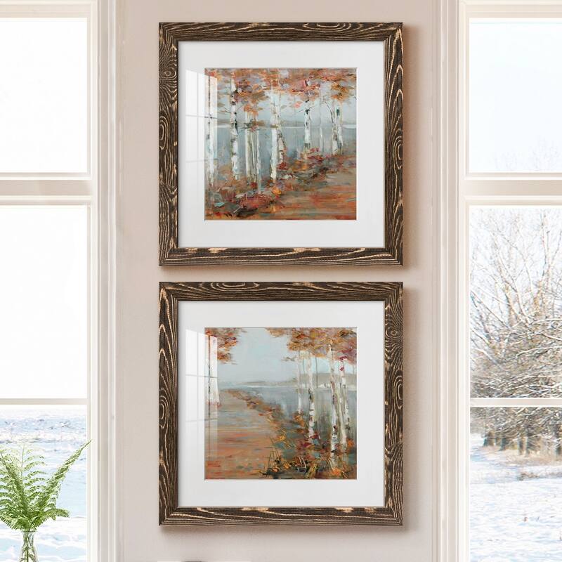 Birch Walk I-Premium Framed Print - Ready to Hang