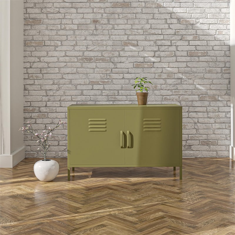 Systembuild Evolution Bonanza 2 Door Metal Locker Accent Cabinet