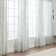 preview thumbnail 24 of 35, Chanasya Printed Crosshatch Light Filtering Kitchen Bedroom Window Curtain (Set of 2)